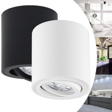 GU10 Aufbauleuchte 230V LED Aufbaustrahler Spot Aufbauspot Aufputz Milan-M