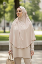 Damen Hijab Schlüpf-Kopftuch
