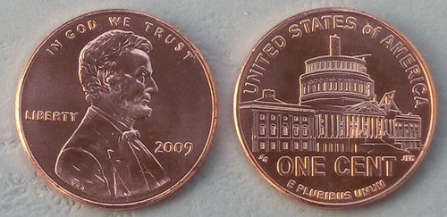 Usa cent lincoln 2009 - cent,