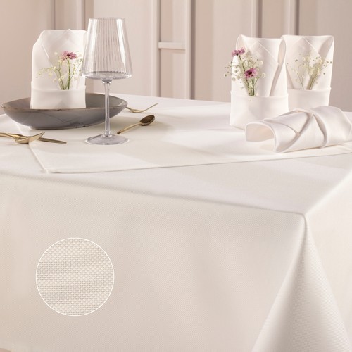 Tischdecke serviette vollzwirn - tischdecke,