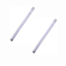 2x JMP Gabelstandrohr chrom für Triumph Tiger 1050 1050SE 1050 Sport ABS