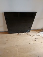 Corpotherma Glas Infrarot heizung Infrarotheizungs-Set mit Handtuchhalter 