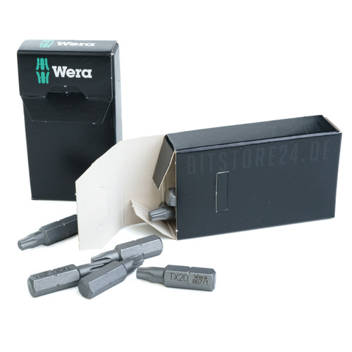 10x wera torx bits - wera, wahlweise