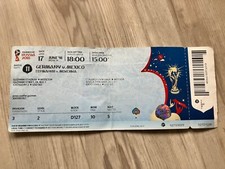 Used Ticket World Cup WC WM