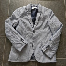 H&M Sakko Blazer Anzugjacke Jackett blau Gr. 134, 140, 9-10 Jahre