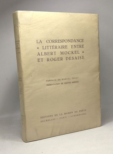 Die literarische korrespondenz - die,