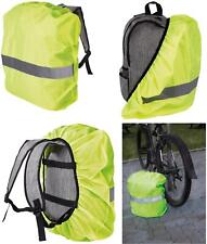 Regenschutz Rucksack Regenhaube Schulranzen Reflektorstreifen Neon 48x15x53cm