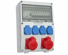 Wandverteiler Baustromverteiler EL 2x16A CEE / 4x230V mit LS und FI