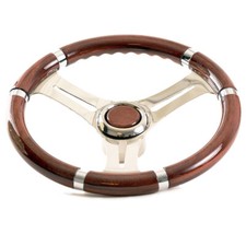 3 Speichen Mahagoni Lenkrad