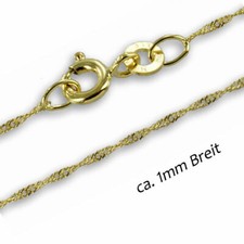 Zarte Singapur Kette, Echt