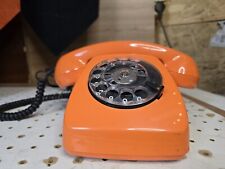 70er Kult Post Telefon FeTAp 611-2 Wählscheibe Orange Retro Vintage  70er