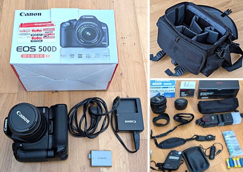 Canon eos 500d spiegelreflex - eos,
