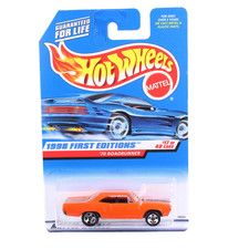 Hot Wheels 1998 - BLUE CARD COLLECTOR - '70 PLYMOUTH ROADRUNNER - FIRST EDITIONS