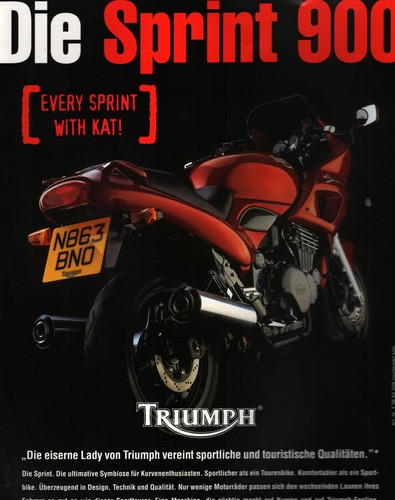 Prospekt triumph motorrad - prospekt,