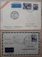 Lufthansa DDR 1956 Berlin-Warschau und zurück