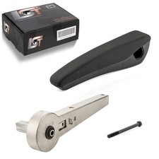 Armrest Fabric Cover Black