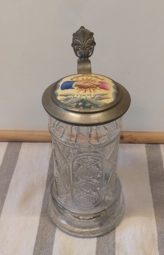 Bierkrug hochzeit antik 1880 - bierkrug,