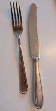 Altes Besteck,  Gabel und Messer, WP & Co 90