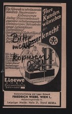 SALZWEDEL, Werbung 1939, E