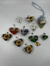 Christbaumkugeln Osterschmuck Herze  (13) Handarbeit aus Thüringen