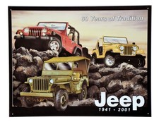 Jeep Schild 30 x 40 Off Road
