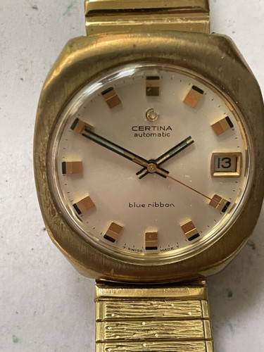 Certina blue ribbon 70er - certina,
