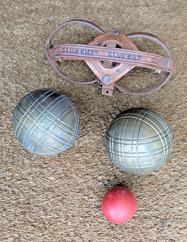 Vintage french boules petanque - vintage,