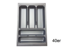 Besteckeinsatz Besteckkasten Schubladeneinsatz 40er-120er Schubl. / 50 Tiefe