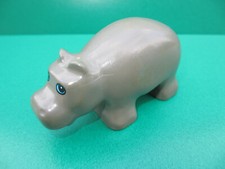 Lego 1x  Duplo Zoo Tier kleines Nilpferd Flusspferd Baby Kalb (020922B)