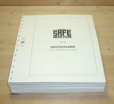 BUND DEUTSCHLAND BRD Falzlos Vordrucke   SAFE DUAL    1981 - 1999   komplett