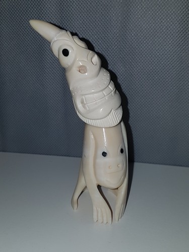 Inuit tupilak beinarbeiten - inuit,,