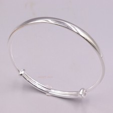 Feinsilber 999 Armreif Damen 5