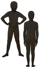 Schwarzer lycra body all - body,
