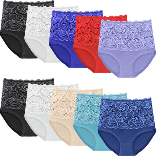 5er damen slips unterhosen - damen,