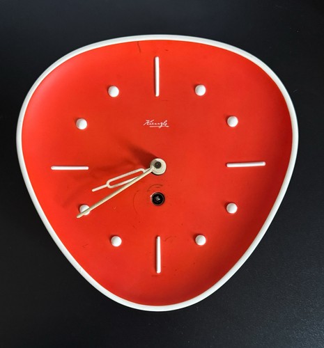 Wanduhr kienzle keramik 1950er - kienzle,