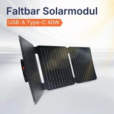 40W Solarpanel faltbar