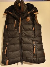 Naketano Winterweste schwarz M
