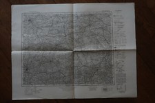 WH Landkarte Nur für den Dienstgebrauch Sonderausgabe Belgien Holland 1940