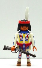 APACHE WINNETOU INDIANER Playmobil zu Spezial Gewehr Mustang Büffel Bison RAR