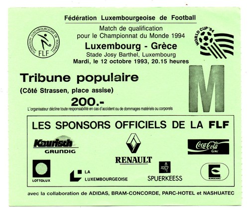 Ticket lsp luxemburg - lsp,