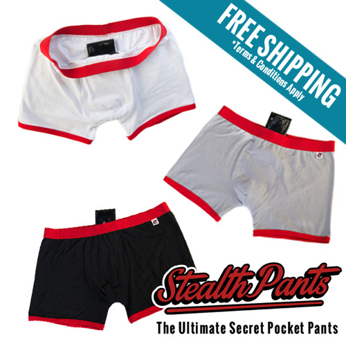 Stealth pants boxershorts mit - stealth,