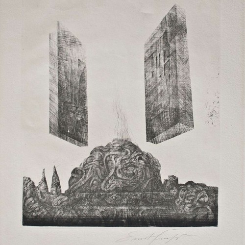 Ernst fuchs tore von gaza - tore,