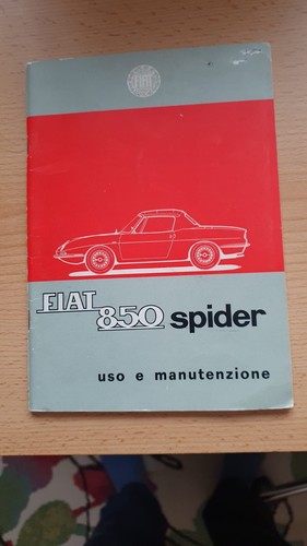 Bedienungsanleitung fiat 850 - bedienungsanleitung,