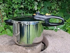 Fagor Schnellkochtopf  Ø 23cm Dampfgarer,Gas + Elektro 