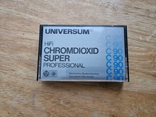 UNIVERSUM C-90 (CrO2)- Chromdioxid SUPER- PROFESSIONAL -  Audio Kassette