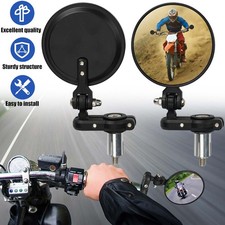 2x Motorradspiegel Drehbar