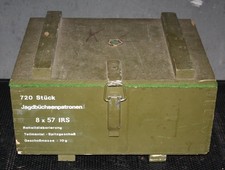 alte Munitionskiste 38 x 30 x