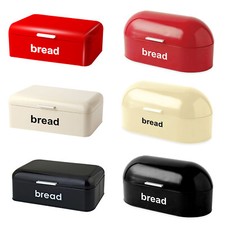 AMERICAN & RETRO GEBOGENE & RECHTECKIGE BROTBEHÄLTER KÜCHE LEBENSMITTEL LAF AUFBEWAHRUNGSFARBEN
