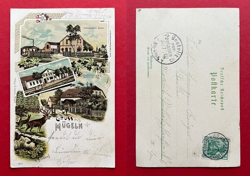 Litho mügeln 1902 - litho,