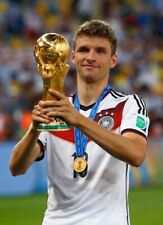 WM Pokal THOMAS MÜLLER Signiert WM 2014 Kein Trikot Autogramm Trophy Repro
